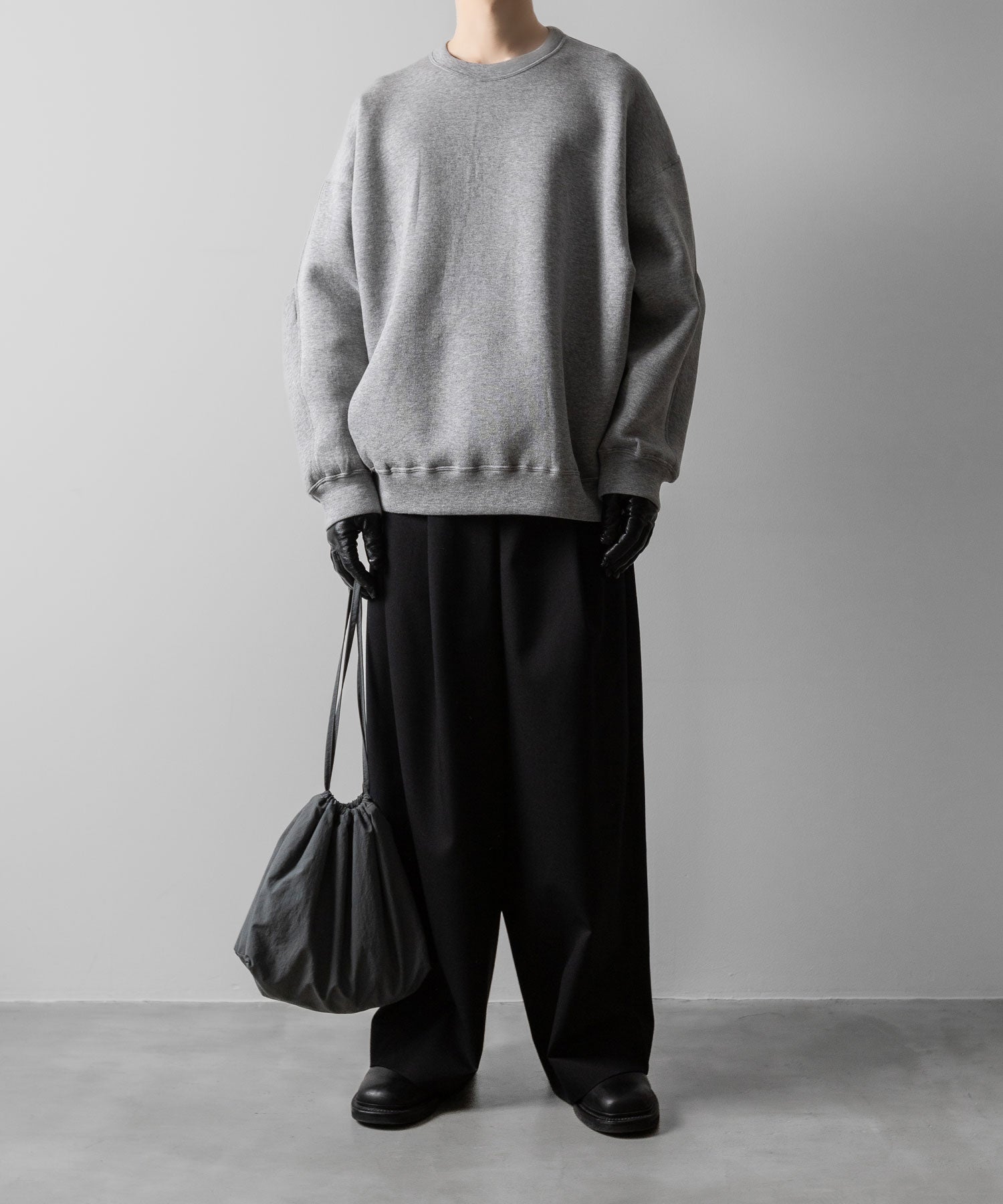 【KaILI】NOT COMPACT ECOBAG VD - TAKESUMI GRAY