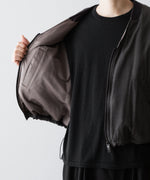 画像をギャラリービューアに読み込む, ANTHEM A アンセムエー PIGMENT AND DYE PUFFER MILITARY BLOUSONのDUSTY BLACK 公式通販サイトsession福岡セレクトショップ
