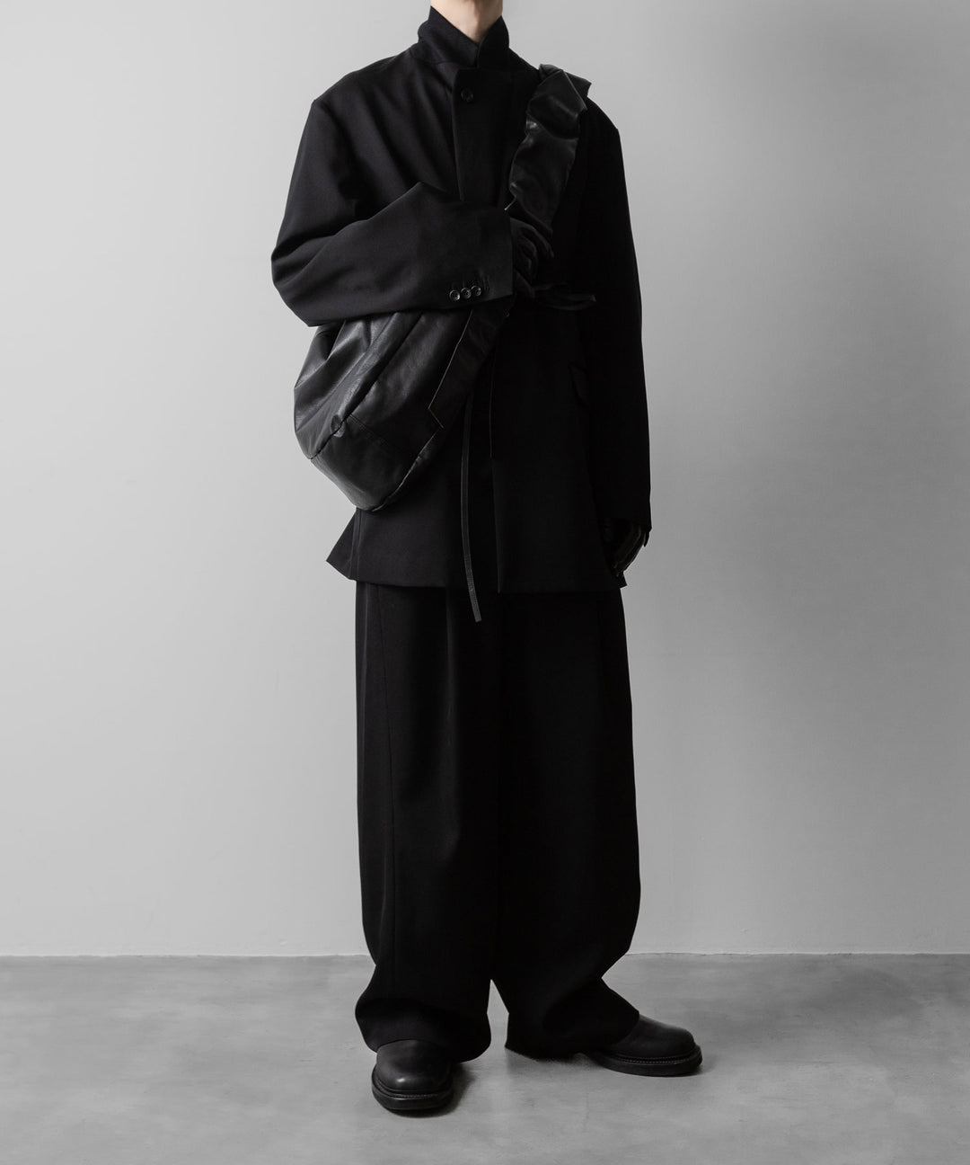 ssstein(シュタイン)のOVERSIZED SINGLE BREASTED LONG JACKET - BLACKの公式通販サイトsession福岡セレクトショップ

