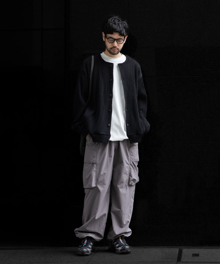 stein(シュタイン)の23AWコレクションOBLIQUE PATTERNED KNIT CARDIGANのBLACK sessionセッション福岡セレクトショップ  公式通販サイト 