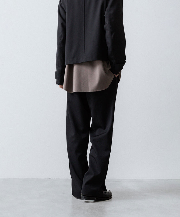 UJOH - ウジョーのBUTTON SLIT PNTのBLACK 公式通販サイトsession福岡セレクトショップ