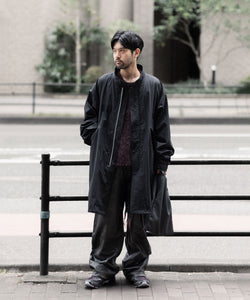 SUBLATIONS / サブレーションズ】CRACKING COATED WIDE PANTS - WHITE