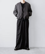 画像をギャラリービューアに読み込む, ANTHEM A アンセムエー PIGMENT AND DYE PUFFER MILITARY BLOUSONのDUSTY BLACK 公式通販サイトsession福岡セレクトショップ
