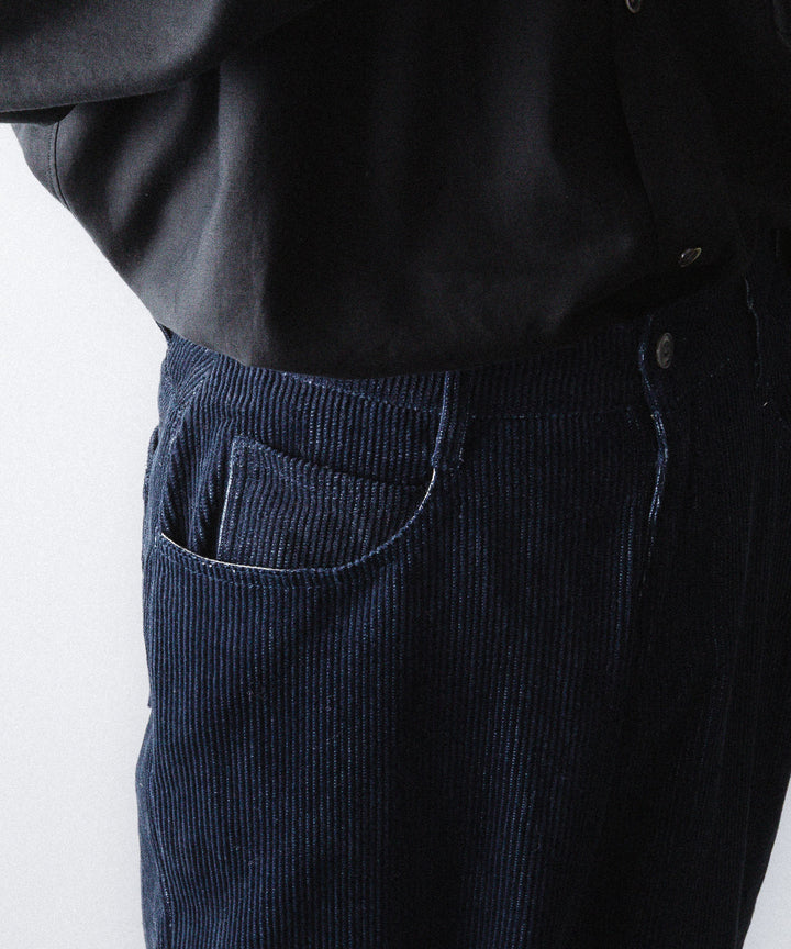 nakedgauge ネイキッドゲージのSUMI/INDIGO CORDUROY ASHLEY PANTSのINDIGOの公式通販サイトsession福岡セレクトショップ