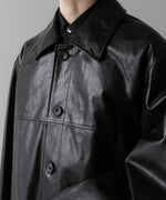 画像をギャラリービューアに読み込む, ssstein(シュタイン)のLEATHER CAR JACKET - BLACKの公式通販サイトsession福岡セレクトショップ
