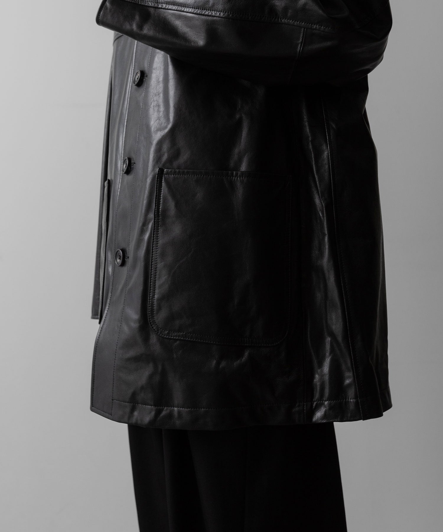 ssstein(シュタイン)のLEATHER CAR JACKET - BLACKの公式通販サイトsession福岡セレクトショップ