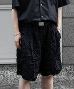 画像をギャラリービューアに読み込む, 【 i&#39;m here 】アイムヒアーのUN(I)FORM : SHORT PANTS - BLACK 公式通販サイトsession福岡セレクトショップ
