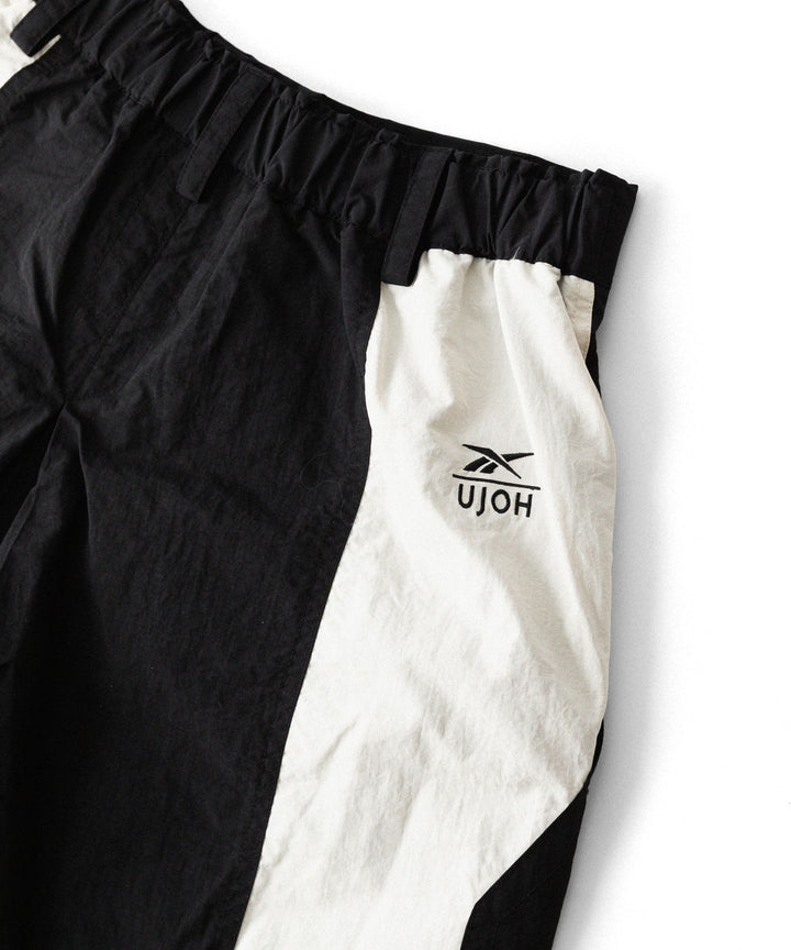 UJOH(ウジョー)×Reebok(リーボック)のWIDE FLARE CARGO PNTのBLACK公式通販サイトsession福岡セレクトショップ