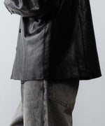 画像をギャラリービューアに読み込む, CODA コーダ BLACK SYNTHETIC LEATHER CUT OUT TIERED JACKETのBLACK 公式通販サイトsession福岡セレクトショップ
