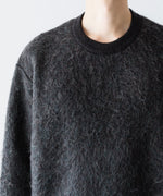画像をギャラリービューアに読み込む, ssstein(シュタイン)のKID MOHAIR MIX JACQUARD KNIT LS - CHARCOAL MIXの公式通販サイトsession福岡セレクトショップ
