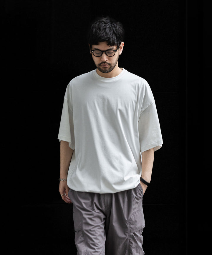 KANEMASA PHIL. EXCLUSIVE カネマサフィルの36G HIGH TWIST BALLOON TEE WHITEの公式通販サイトsession福岡セレクトショップ