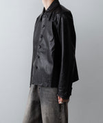 画像をギャラリービューアに読み込む, CODA コーダ BLACK SYNTHETIC LEATHER CUT OUT TIERED JACKETのBLACK 公式通販サイトsession福岡セレクトショップ
