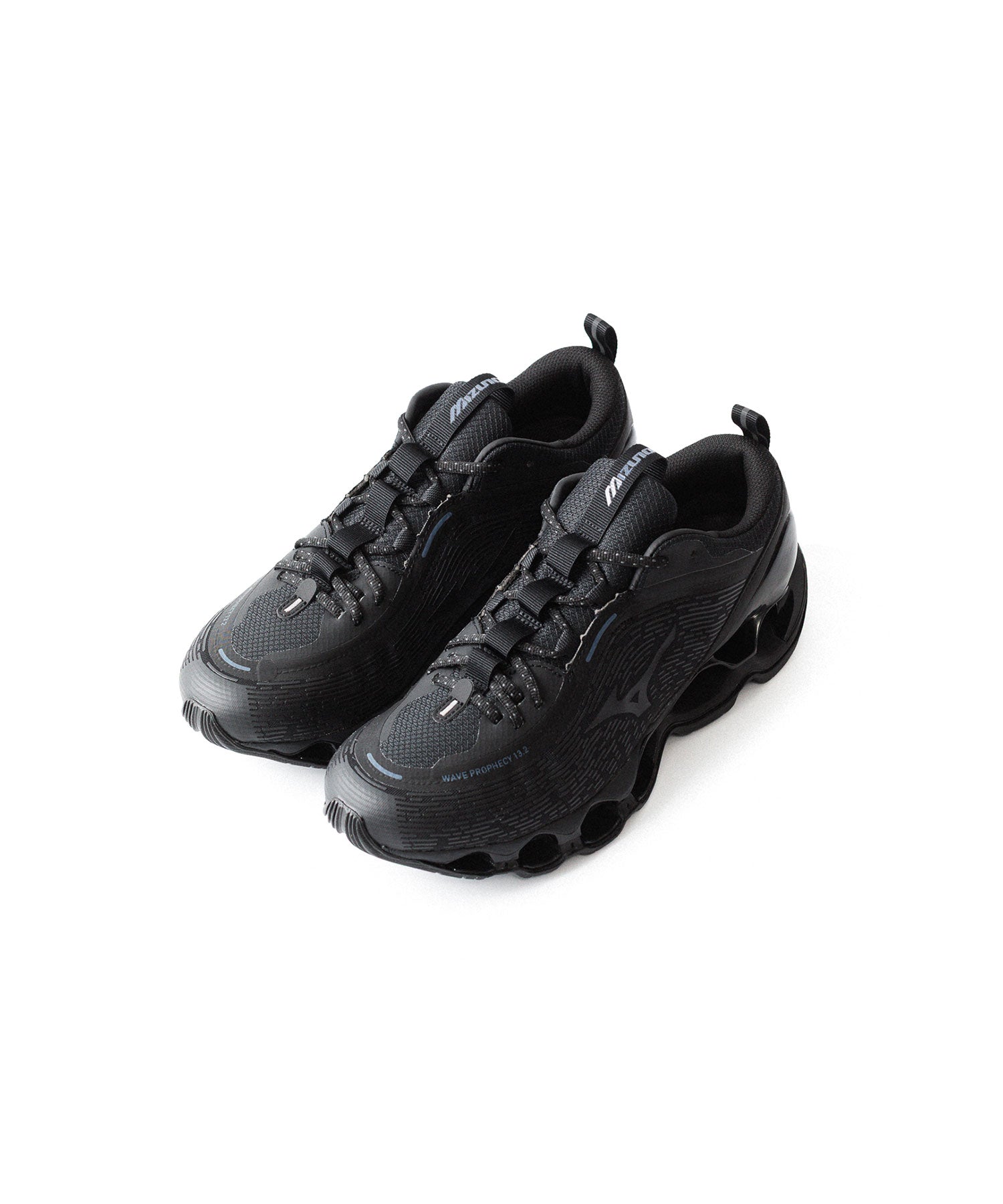 MIZUNO / ミズノ】WAVE PROPHECY 13.2 - BLACK / BLACK / IRON GATE 