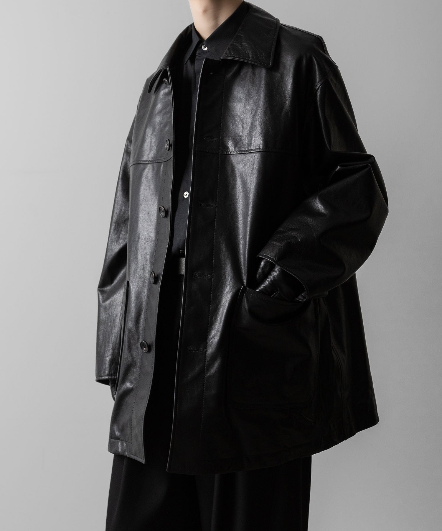 ssstein(シュタイン)のLEATHER CAR JACKET - BLACKの公式通販サイトsession福岡セレクトショップ