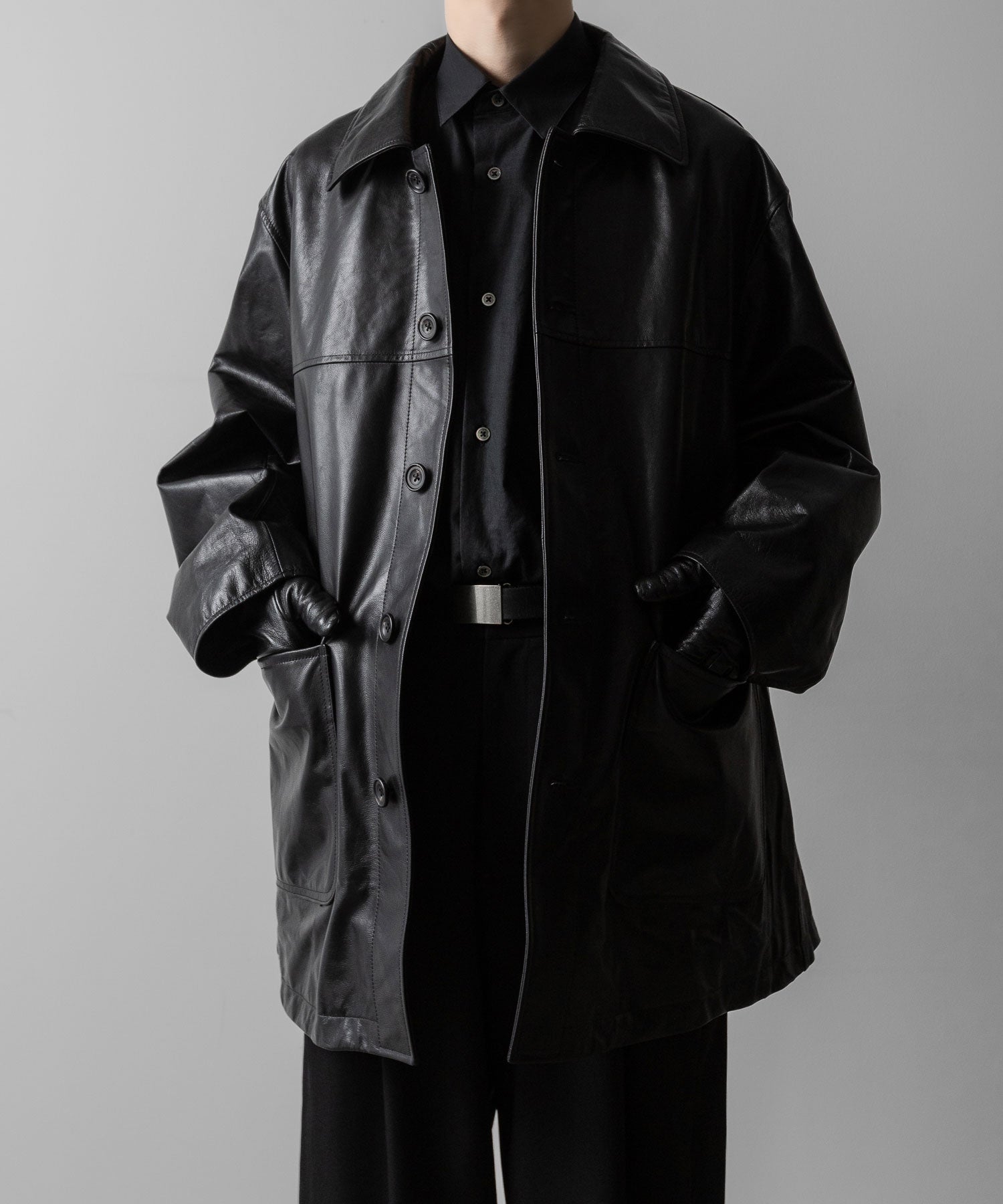 ssstein(シュタイン)のLEATHER CAR JACKET - BLACKの公式通販サイトsession福岡セレクトショップ