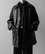 画像をギャラリービューアに読み込む, ssstein(シュタイン)のLEATHER CAR JACKET - BLACKの公式通販サイトsession福岡セレクトショップ
