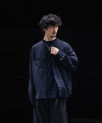 画像をギャラリービューアに読み込む, OPPOSE DUALITY オポーズデュアリティのMACKINAW SHIRT WOOLのBLACK 公式通販サイトsession福岡セレクトショップ
