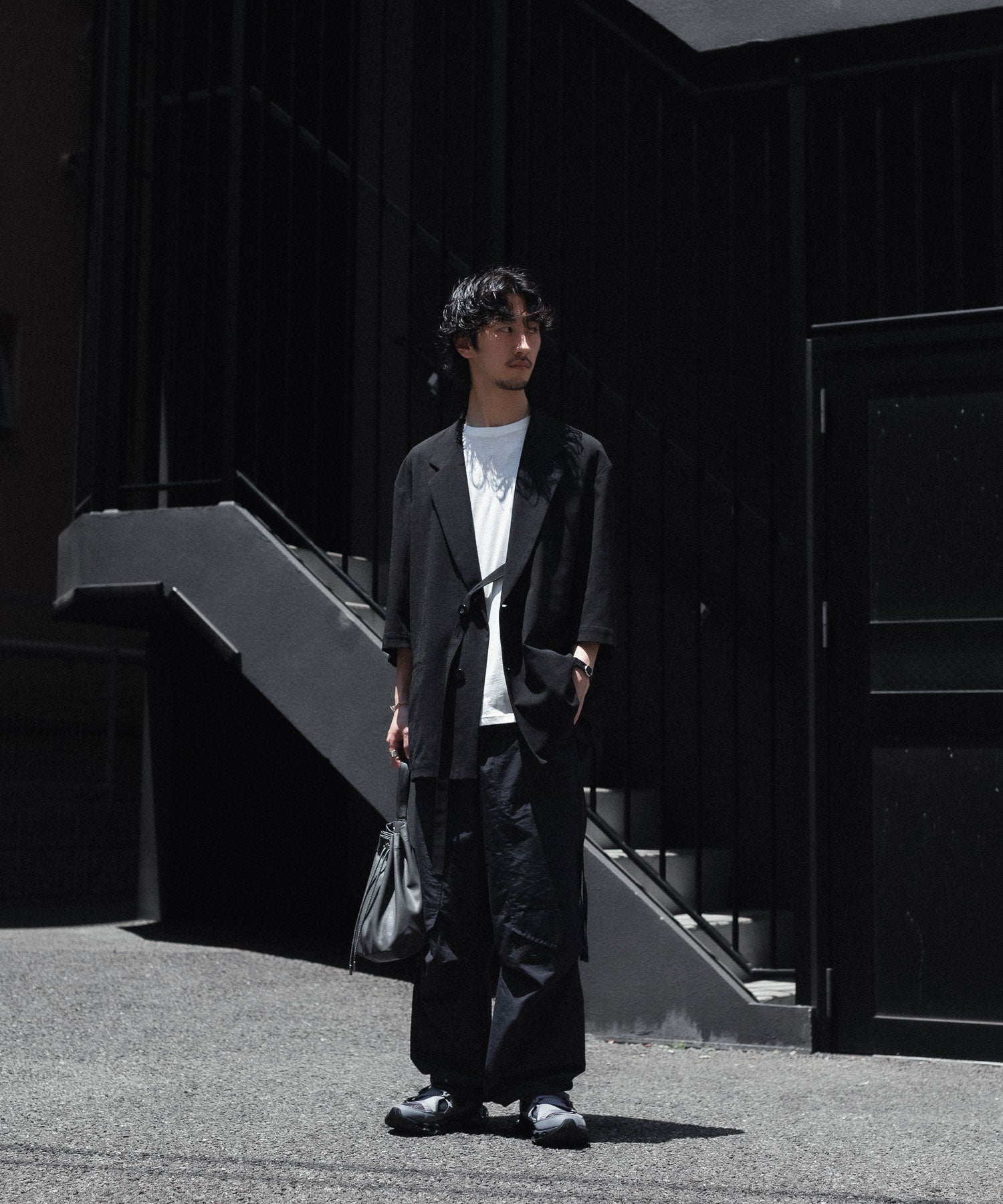 UJOH】2BS TRIM BELT JKT - BLACK | 公式通販サイト session(セッション)