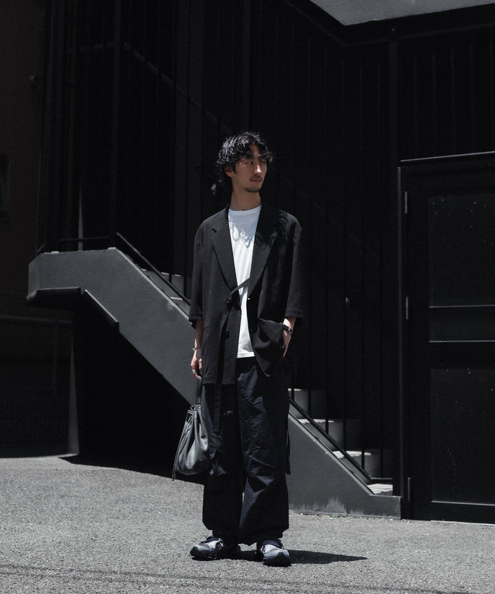 UJOH((ウジョー)の2BS TRIM BELT JKT - BLACKの公式通販サイトsession福岡セレクトショップ
