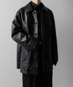 画像をギャラリービューアに読み込む, ssstein(シュタイン)のLEATHER CAR JACKET - BLACKの公式通販サイトsession福岡セレクトショップ
