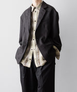 画像をギャラリービューアに読み込む, CODA コーダ BROWN WOOL POLY OVERSIZED ADAGIO DISTRESSED BLAZERのBROWN 公式通販サイトsession福岡セレクトショップ
