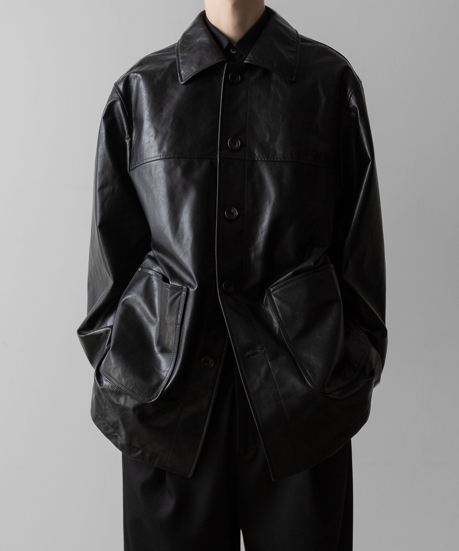 ssstein(シュタイン)のLEATHER CAR JACKET - BLACKの公式通販サイトsession福岡セレクトショップ