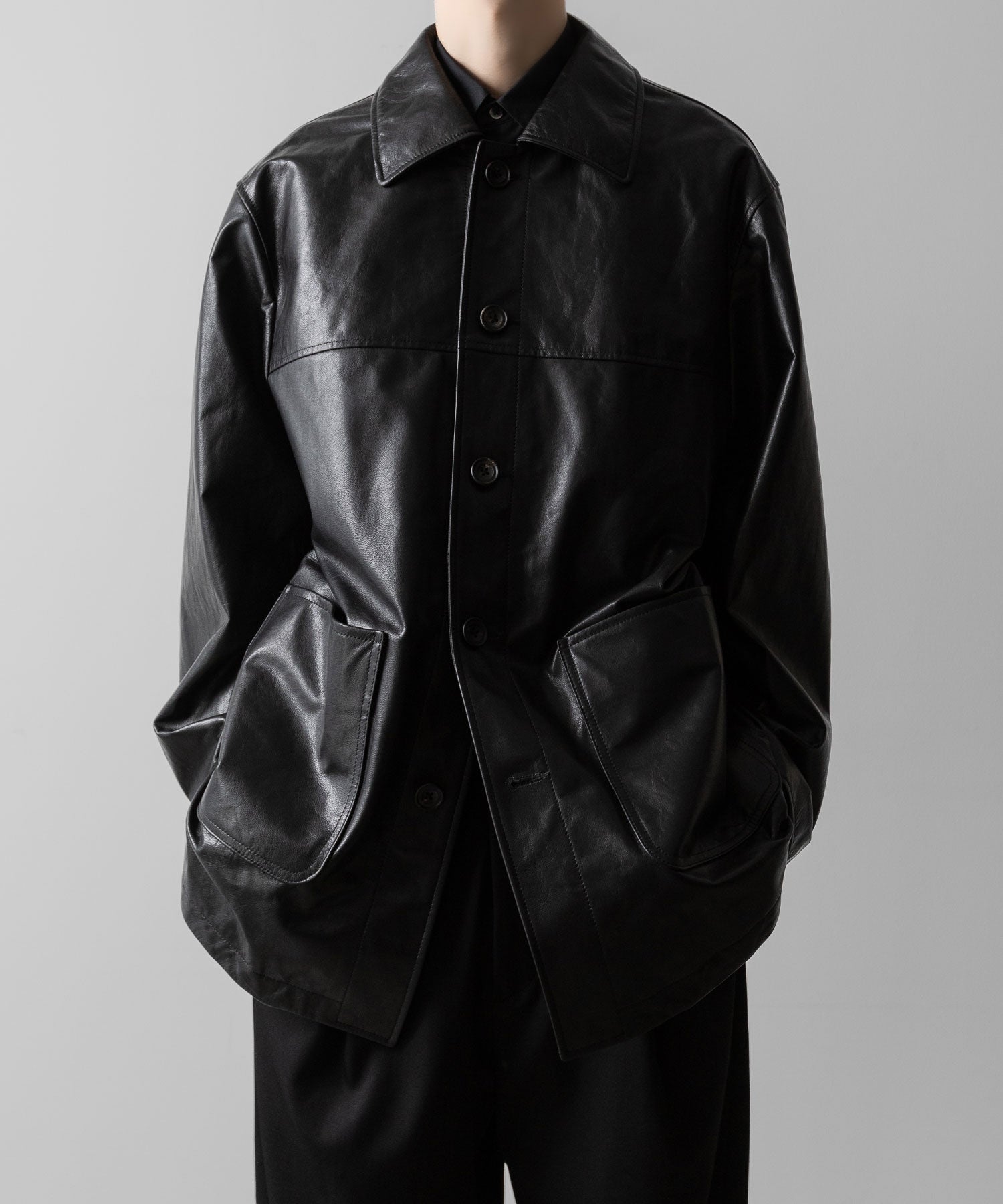 ssstein(シュタイン)のLEATHER CAR JACKET - BLACKの公式通販サイトsession福岡セレクトショップ