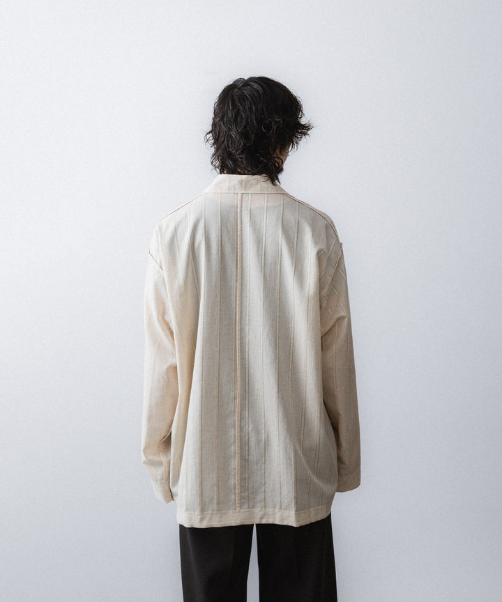 YUTASETOGAWA-ユウタセトガワのCOMFORT SHIRT-LENOのBEIGE公式通販サイトsession福岡セレクトショップ