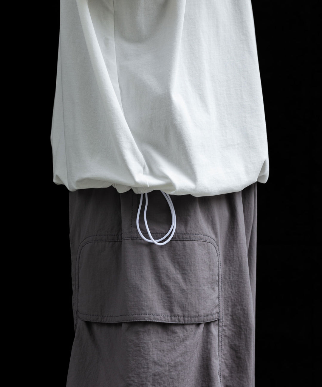KANEMASA PHIL. EXCLUSIVE カネマサフィルの36G HIGH TWIST BALLOON TEE WHITEの公式通販サイトsession福岡セレクトショップ