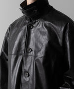 画像をギャラリービューアに読み込む, ssstein(シュタイン)のLEATHER CAR JACKET - BLACKの公式通販サイトsession福岡セレクトショップ
