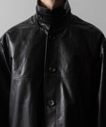 画像をギャラリービューアに読み込む, ssstein(シュタイン)のLEATHER CAR JACKET - BLACKの公式通販サイトsession福岡セレクトショップ
