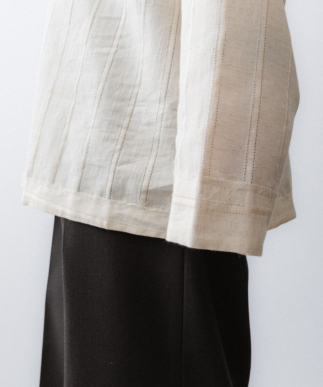 YUTASETOGAWA-ユウタセトガワのCOMFORT SHIRT-LENOのBEIGE公式通販サイトsession福岡セレクトショップ