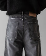 画像をギャラリービューアに読み込む, SUBLATIONS サブレーションズのMOLESKINE 2TUCK WIDE BAGGY PANTS - BLACKの公式通販サイトsession福岡セレクトショップ
