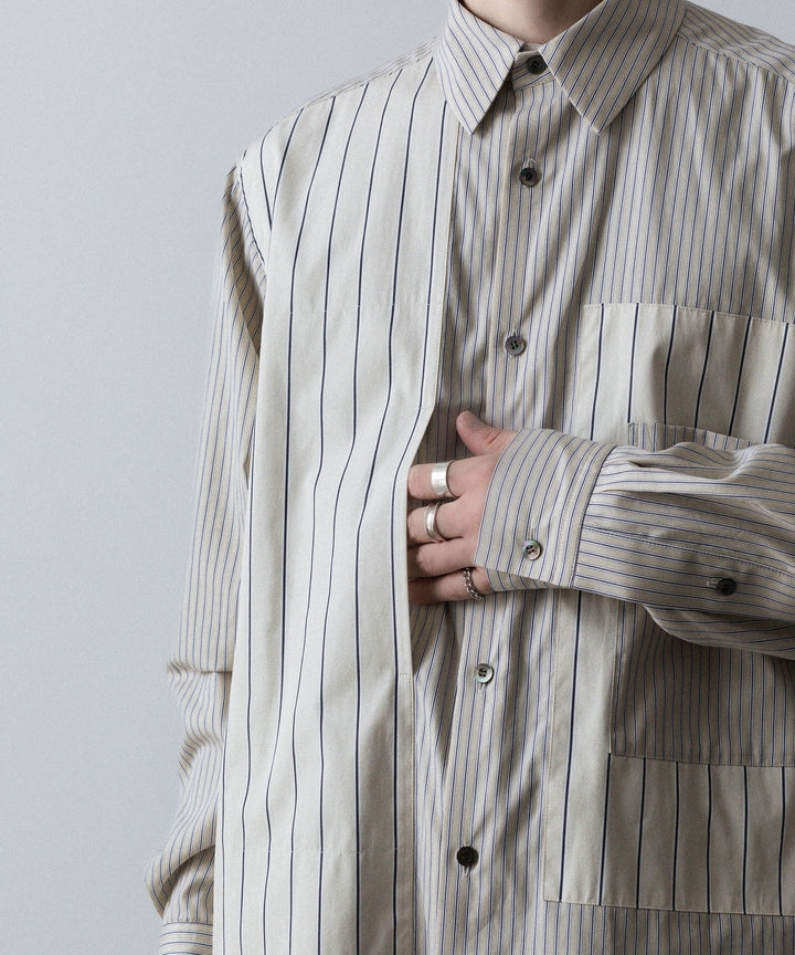 UJOH - ウジョーのSWITCHING POCKET SHIRTのBEIGE 公式通販サイトsession福岡セレクトショップ