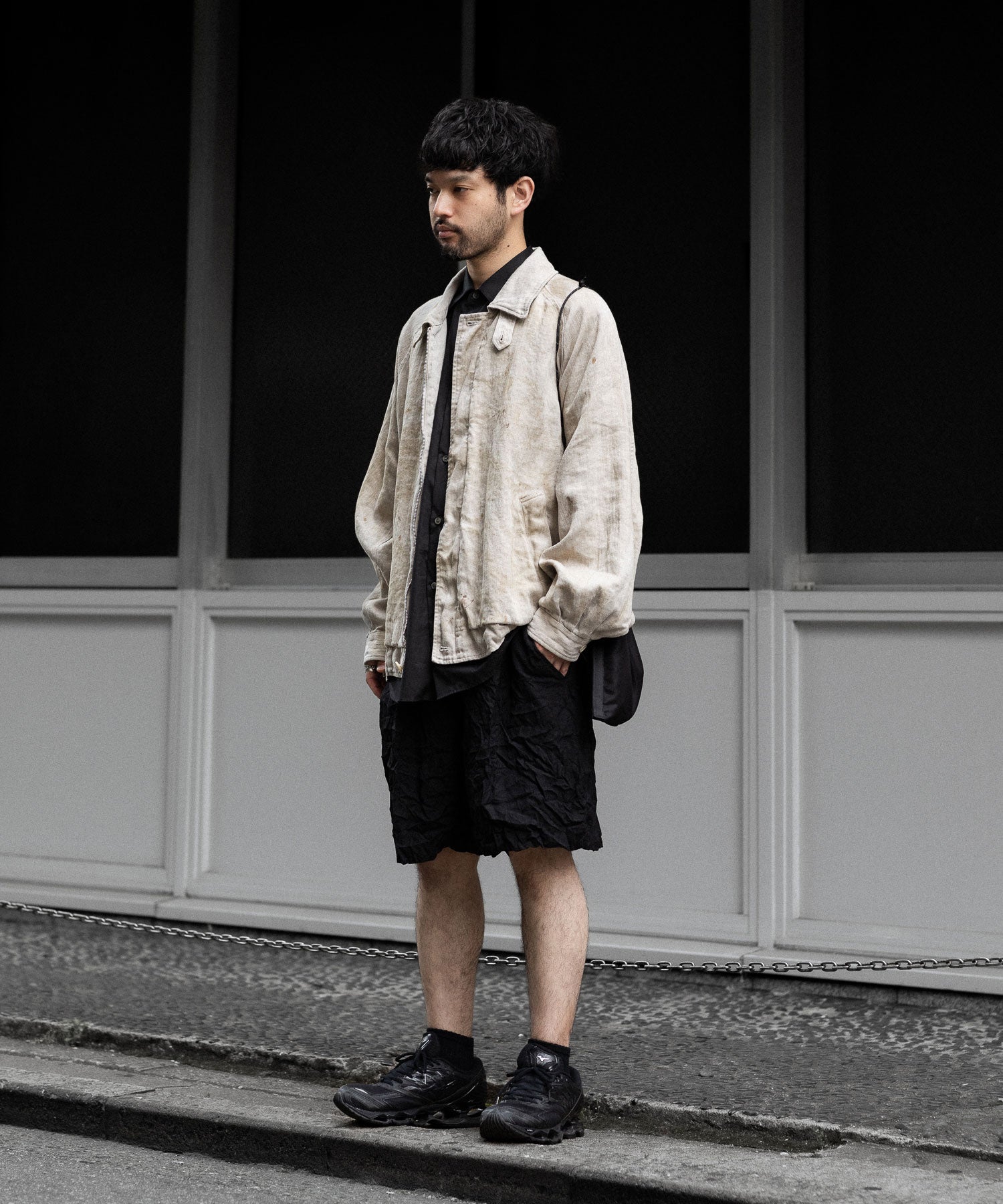 【 i'm here 】アイムヒアーのUN(I)FORM : SHORT PANTS - BLACK 公式通販サイトsession福岡セレクトショップ