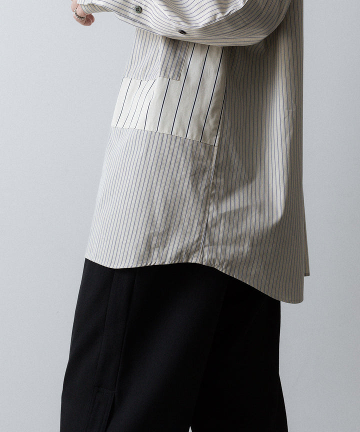 UJOH - ウジョーのSWITCHING POCKET SHIRTのBEIGE 公式通販サイトsession福岡セレクトショップ