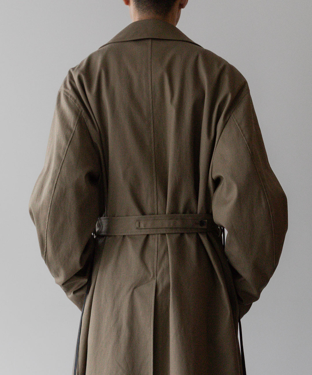 【stein】シュタインのOVERSIZED DOUBLE BREASTED COAT - DARK BEIGE 公式通販 session福岡セレクトショップ