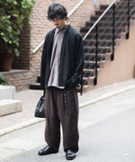 画像をギャラリービューアに読み込む, 【 WWW 】BUTTON-LESS CARDIGAN - BLACK
