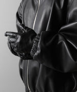 画像をギャラリービューアに読み込む, ssstein(シュタイン)のLEATHER HOODED SHORT JACKET - DARK CHARCOALの公式通販サイトsession福岡セレクトショップ

