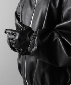 ssstein(シュタイン)のLEATHER HOODED SHORT JACKET - DARK CHARCOALの公式通販サイトsession福岡セレクトショップ
