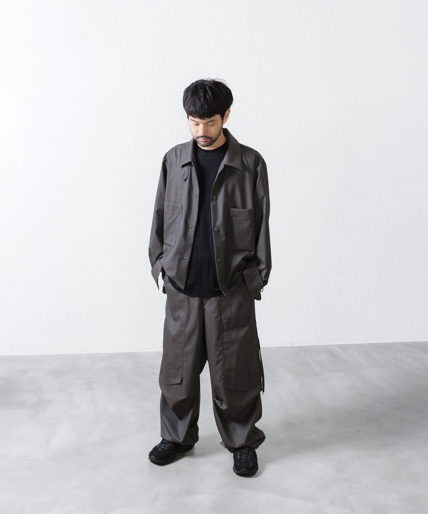 UJOH】DRAW CORD UTILITY PNT - CHARCOAL | 公式通販サイト session