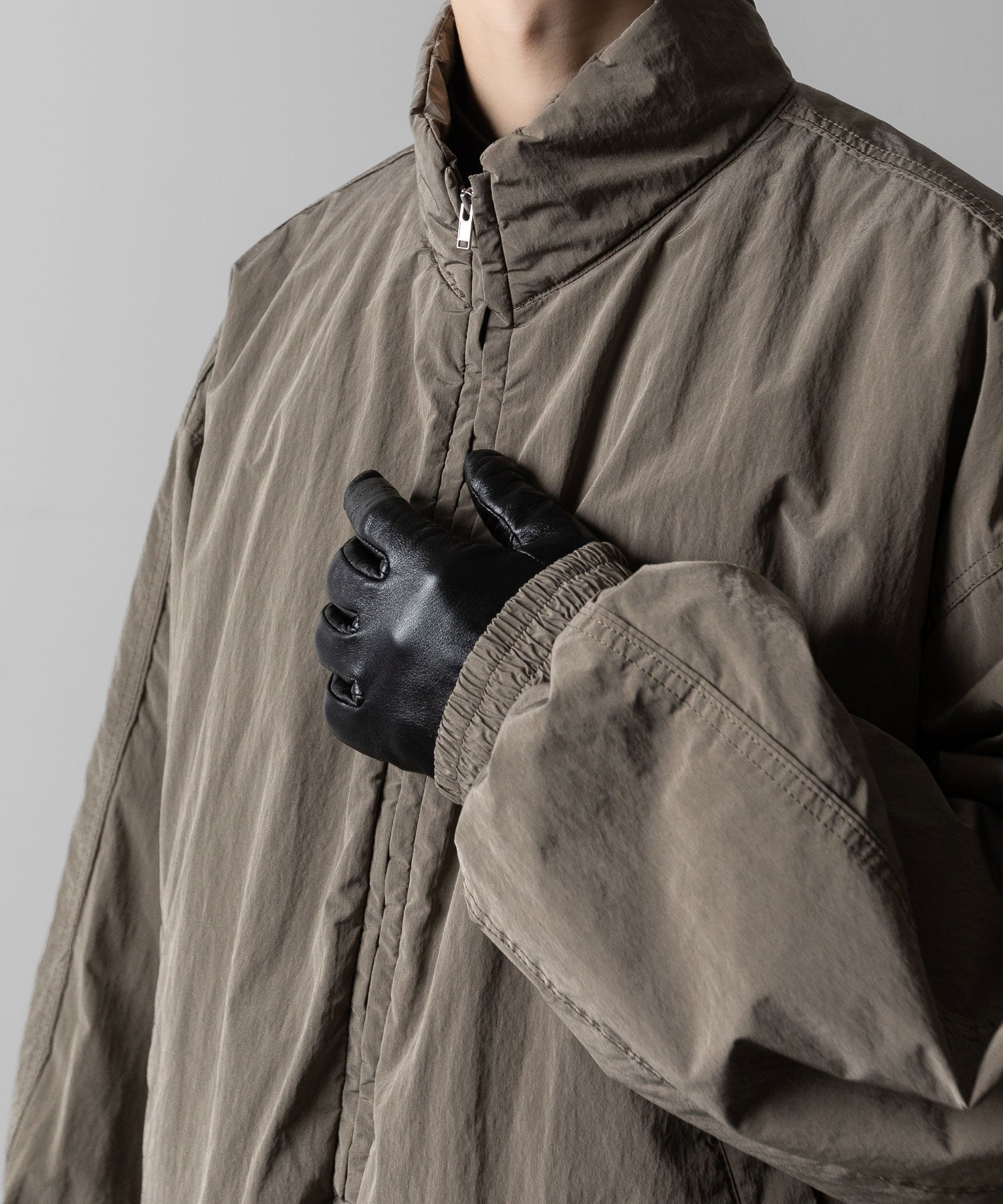 ssstein(シュタイン)のWINDPROOF NYLON PADDED JACKET - TAUPEの公式通販サイトsession福岡セレクトショップ
