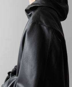 ssstein(シュタイン)のLEATHER HOODED SHORT JACKET - DARK CHARCOALの公式通販サイトsession福岡セレクトショップ
