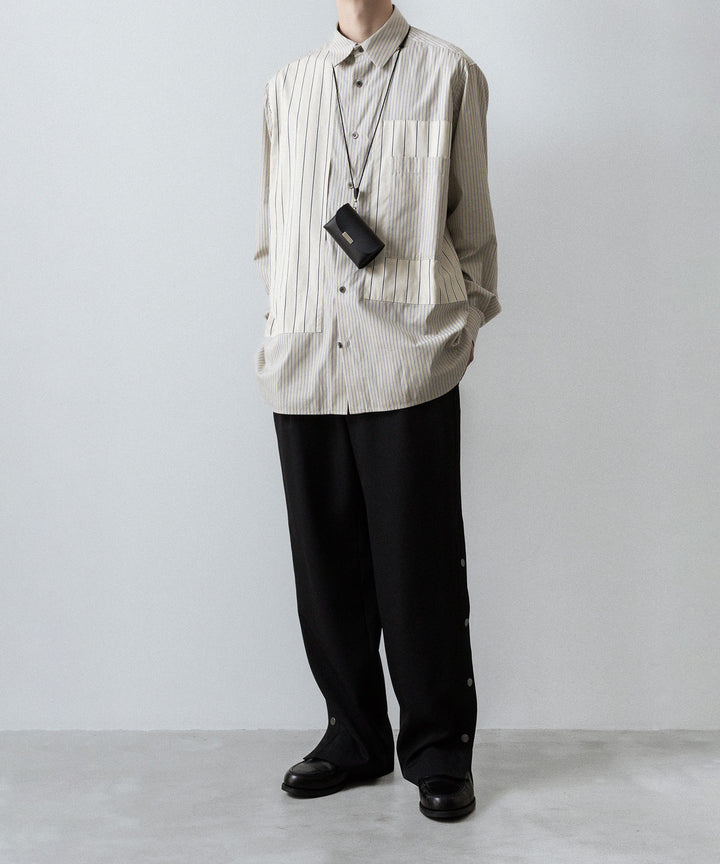 UJOH - ウジョーのSWITCHING POCKET SHIRTのBEIGE 公式通販サイトsession福岡セレクトショップ