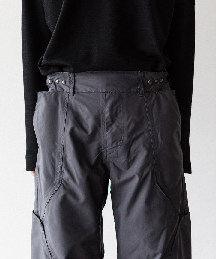 OPPOSE DUALITY-オポーズデュアリティの8 POCKET PANEL WIDE SHELL TRSのGRAY