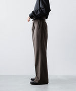 画像をギャラリービューアに読み込む, ssstein(シュタイン)のWOOL DOESKIN FLARE TROUSERS - TAUPEの公式通販サイトsession福岡セレクトショップ
