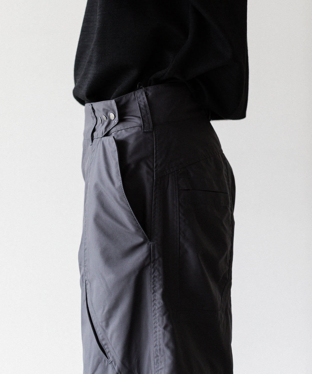OPPOSE DUALITY-オポーズデュアリティの8 POCKET PANEL WIDE SHELL TRSのGRAY