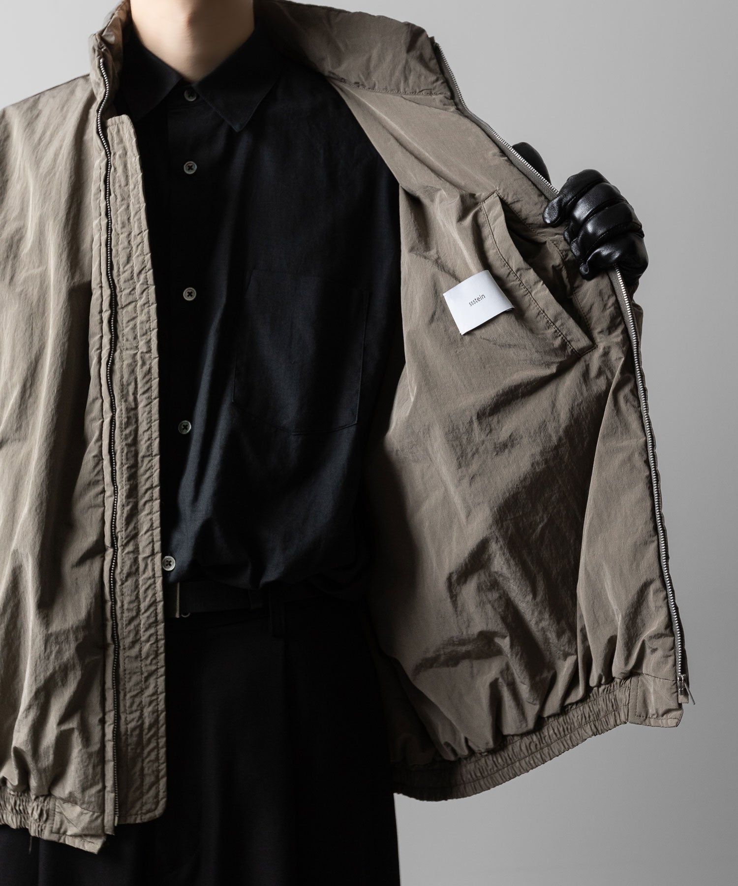 ssstein(シュタイン)のWINDPROOF NYLON PADDED JACKET - TAUPEの公式通販サイトsession福岡セレクトショップ
