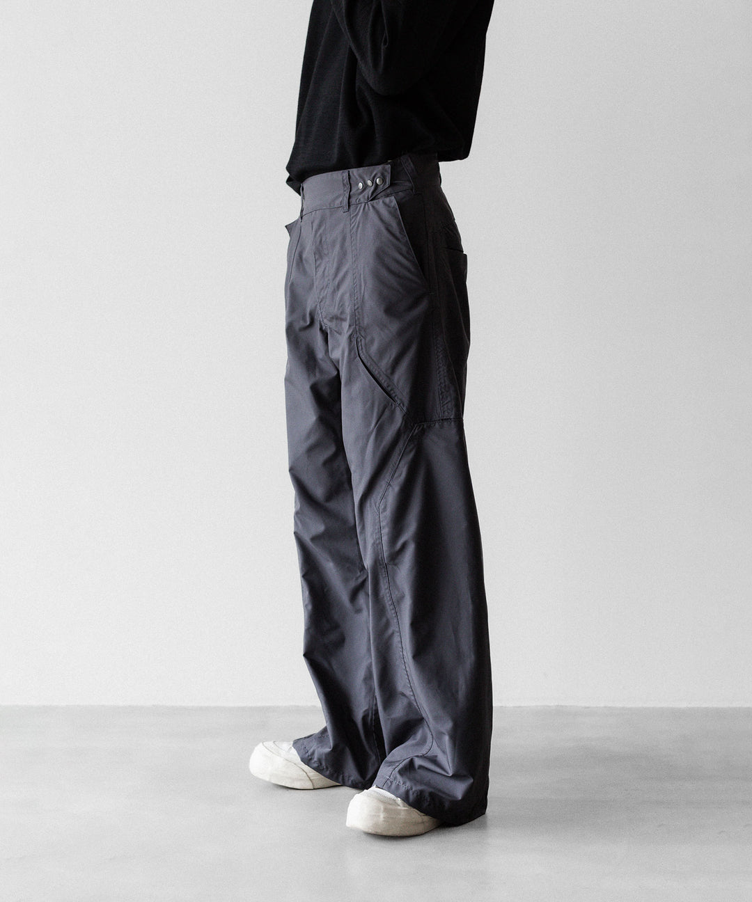 OPPOSE DUALITY-オポーズデュアリティの8 POCKET PANEL WIDE SHELL TRSのGRAY