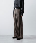 画像をギャラリービューアに読み込む, ssstein(シュタイン)のWOOL DOESKIN FLARE TROUSERS - TAUPEの公式通販サイトsession福岡セレクトショップ

